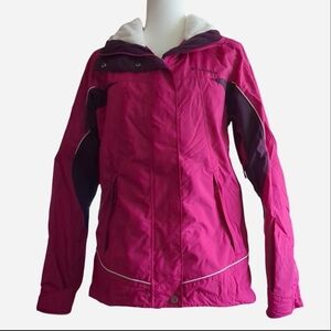 Columbia Women's Pink Whirlibird Interchange Jacket Size M
